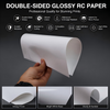 High Glossy Inkjet RC Photo Film Double Sides Resin Coated 